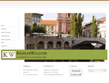 Tablet Screenshot of kesslerwilliams.com